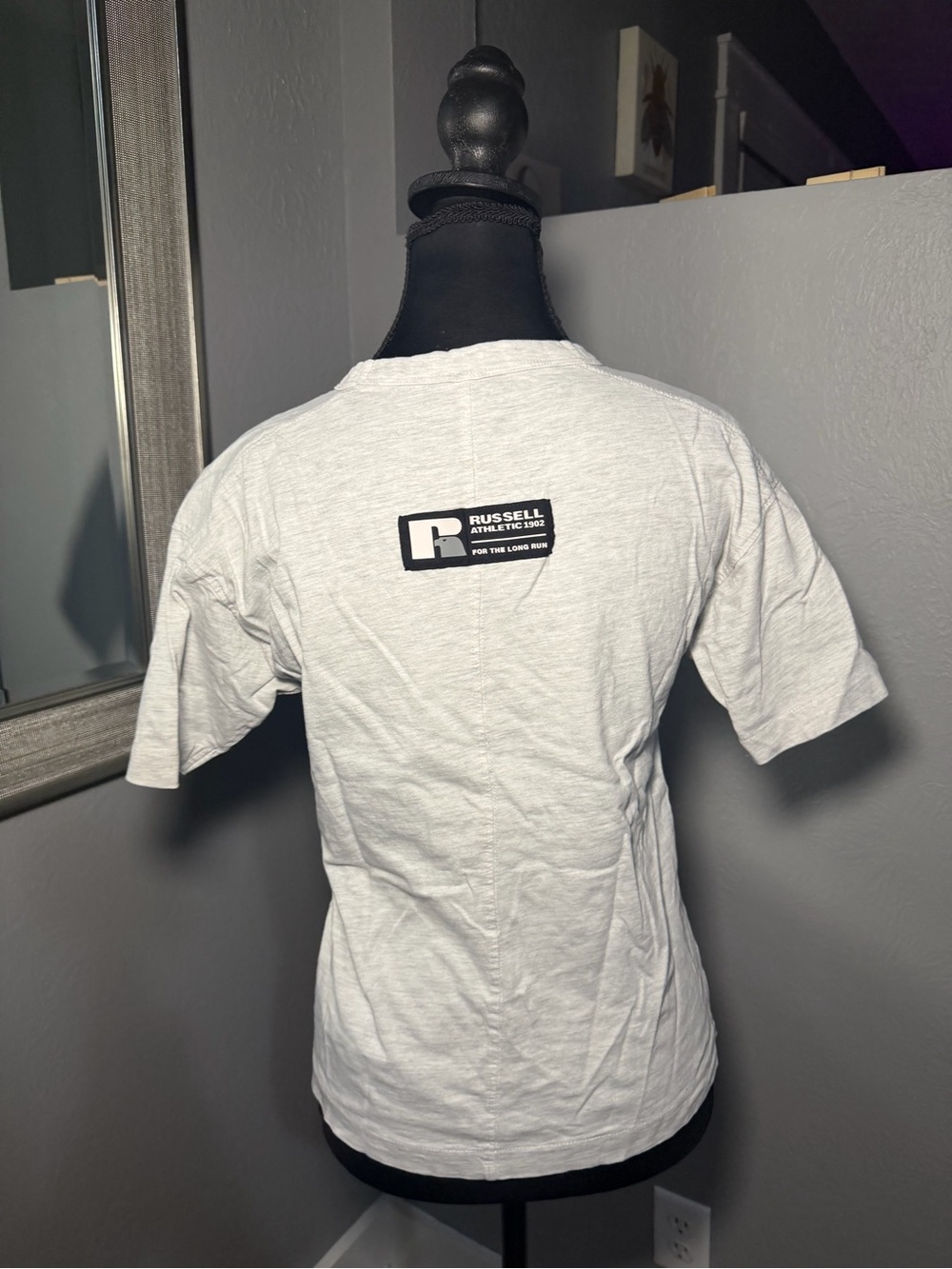 Zara x Russell Athletic capsule collection limited edition grey shirt size 9-10y - Picture 4 of 6